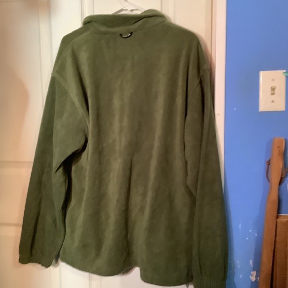Men’s Remington Clothing Olive Green Fleece 1/4 Zip Sweater Size L - Picture 13 of 16